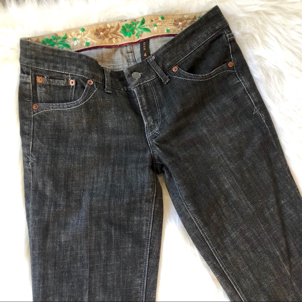 Wicked West black denim boot cut jeans, 4 - Picture 3 of 7